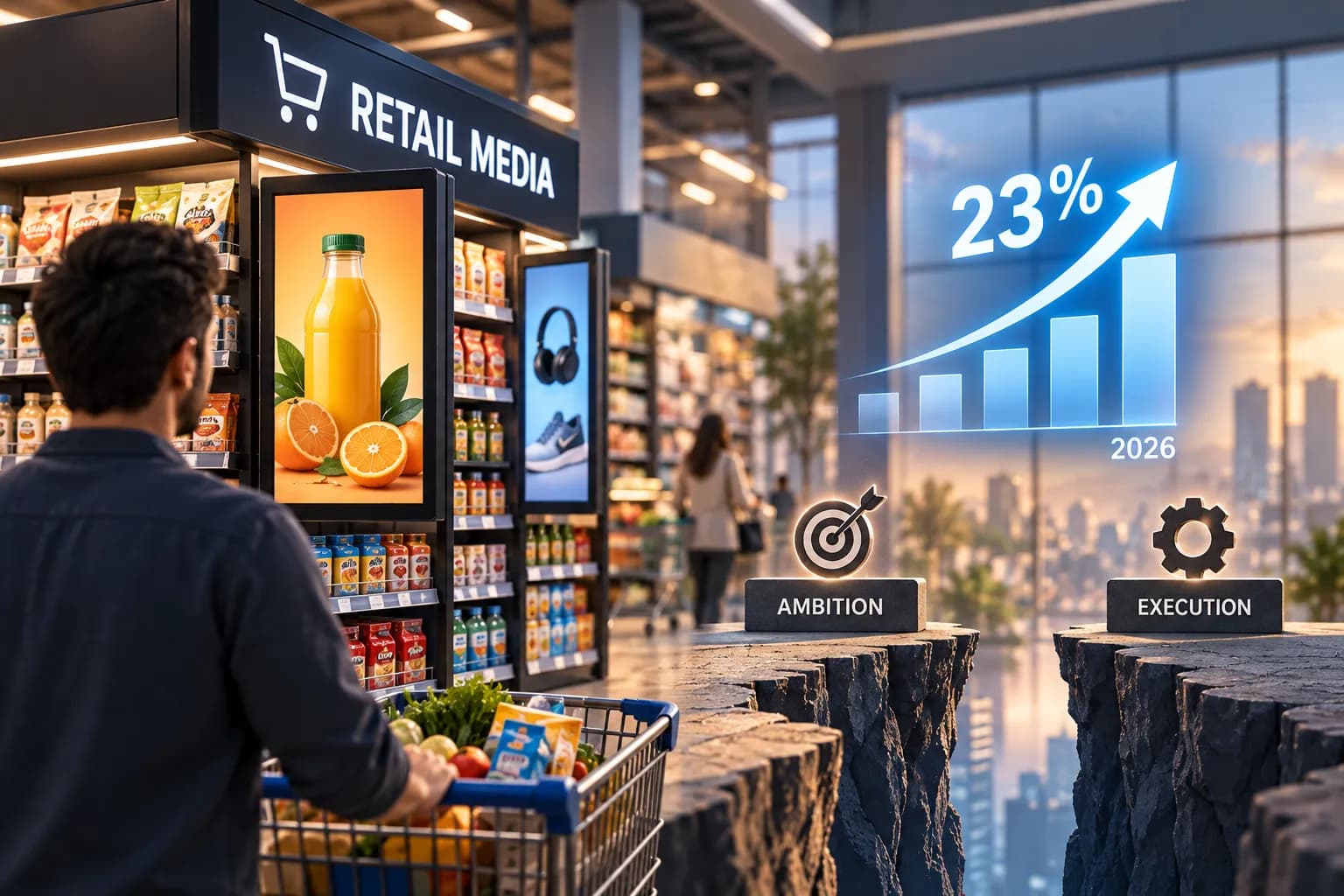 The Retail Media Advertising Market is Expected to Grow by 23% in 2026, Yet a Significant Gap Remains Between Goals and Execution Capabilities.